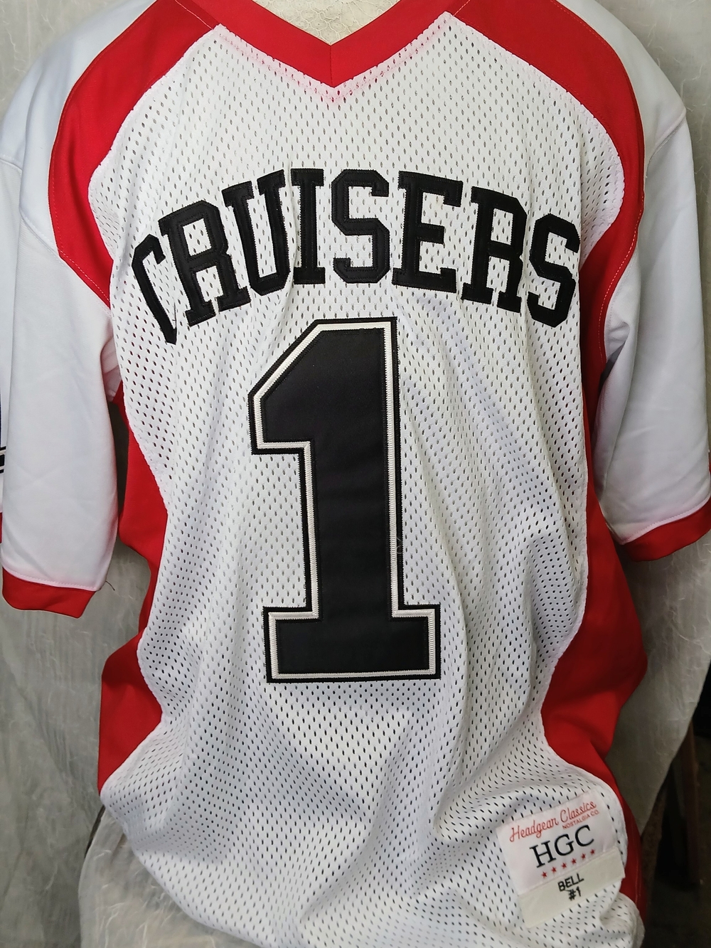 Nostalgia HGC Mesh Jersey in White and Red